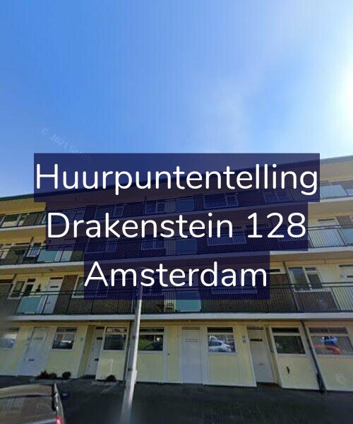 Foto gevel Huurpuntentelling voor Drakenstein 128, Amsterdam