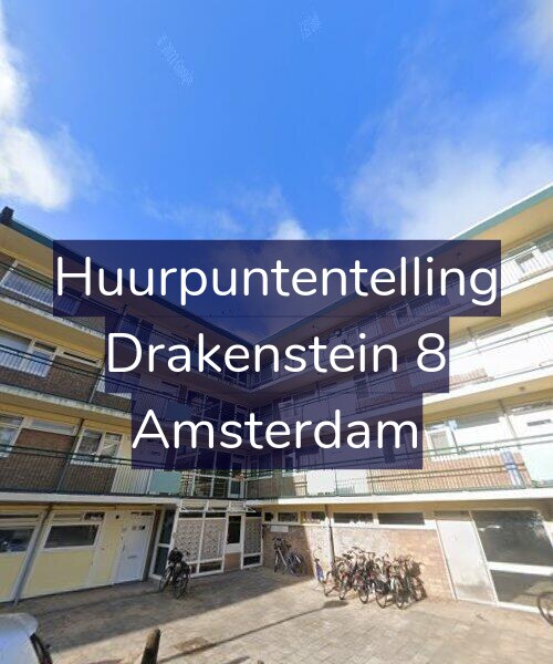 Foto gevel Huurpuntentelling voor Drakenstein 8, Amsterdam