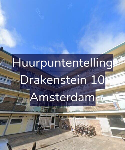 Foto gevel Huurpuntentelling voor Drakenstein 10, Amsterdam