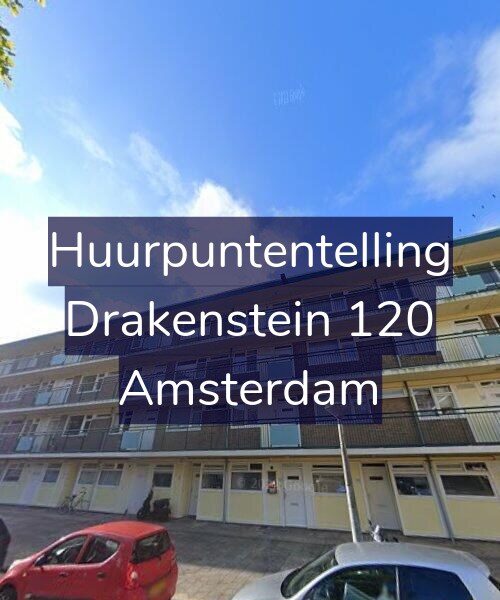 Foto gevel Huurpuntentelling voor Drakenstein 120, Amsterdam