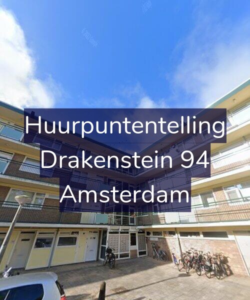 Foto gevel Huurpuntentelling voor Drakenstein 94, Amsterdam