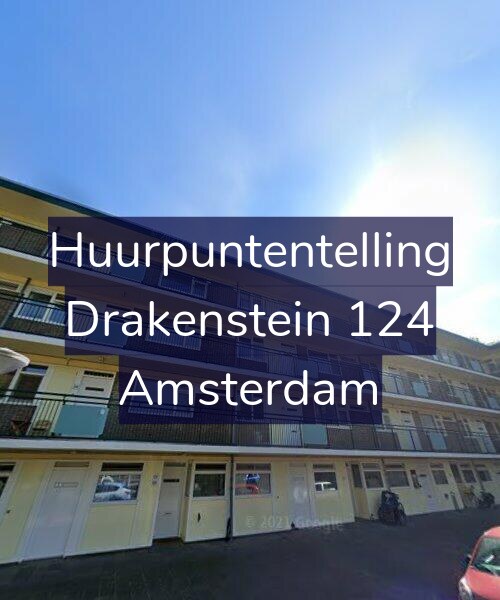 Foto gevel Huurpuntentelling voor Drakenstein 124, Amsterdam