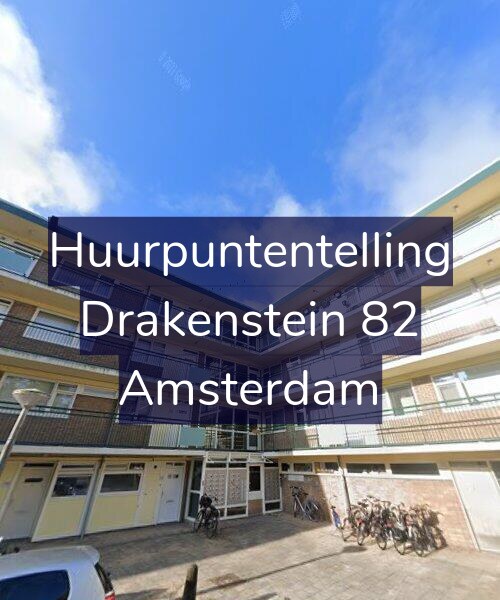 Foto gevel Huurpuntentelling voor Drakenstein 82, Amsterdam