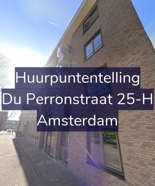 Foto gevel Huurpuntentelling voor Du Perronstraat 25-H, Amsterdam