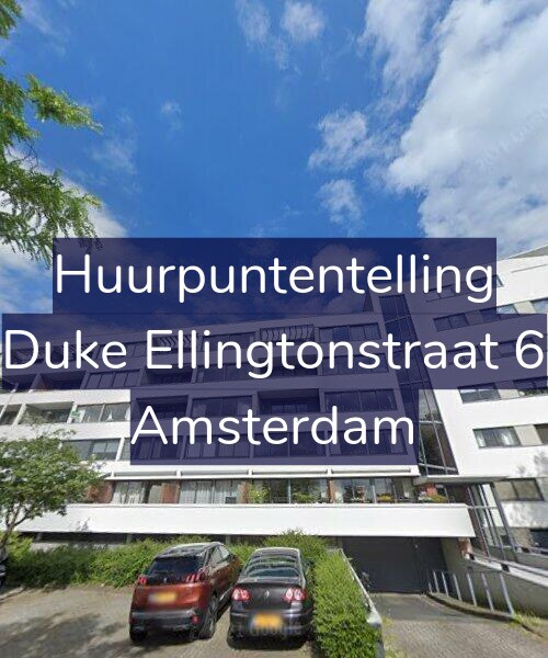 Foto gevel Huurpuntentelling voor Duke Ellingtonstraat 6, Amsterdam