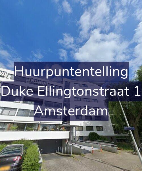 Foto gevel Huurpuntentelling voor Duke Ellingtonstraat 1, Amsterdam