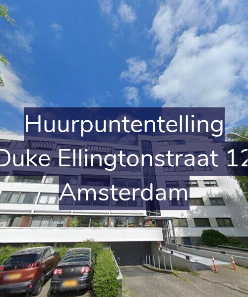 Foto gevel Huurpuntentelling voor Duke Ellingtonstraat 12, Amsterdam