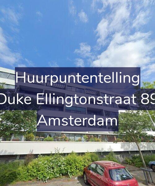 Foto gevel Huurpuntentelling voor Duke Ellingtonstraat 89, Amsterdam