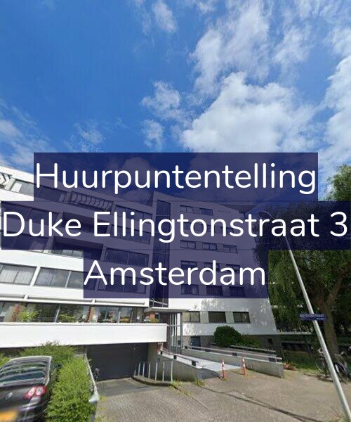 Foto gevel Huurpuntentelling voor Duke Ellingtonstraat 3, Amsterdam