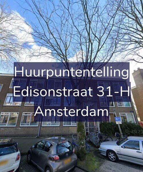 Foto gevel Huurpuntentelling voor Edisonstraat 31-H, Amsterdam