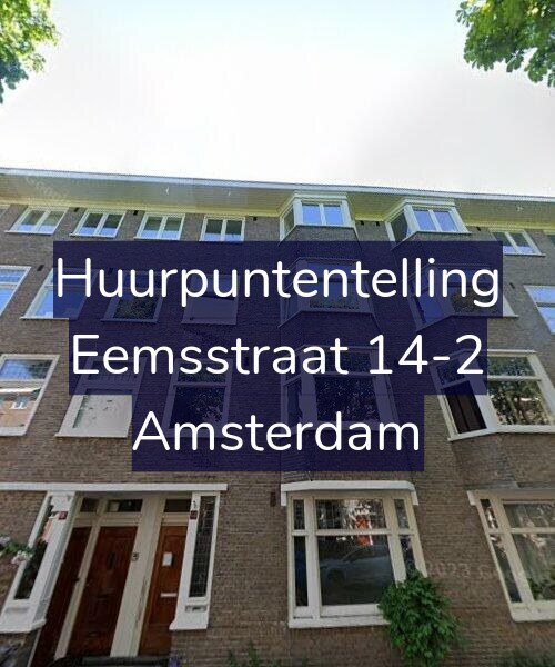 Foto gevel Huurpuntentelling voor Eemsstraat 14-2, Amsterdam