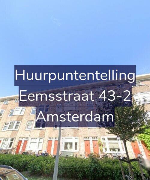 Foto gevel Huurpuntentelling voor Eemsstraat 43-2, Amsterdam