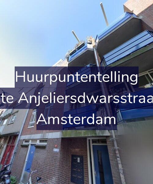 Foto gevel Huurpuntentelling voor Eerste Anjeliersdwarsstraat 31, Amsterdam