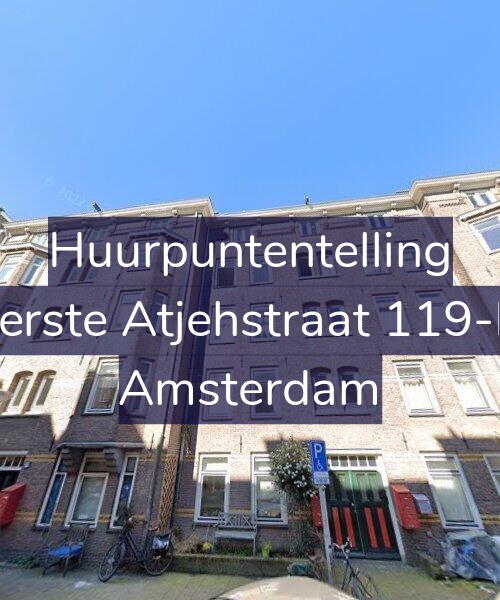 Foto gevel Huurpuntentelling voor Eerste Atjehstraat 119-H, Amsterdam