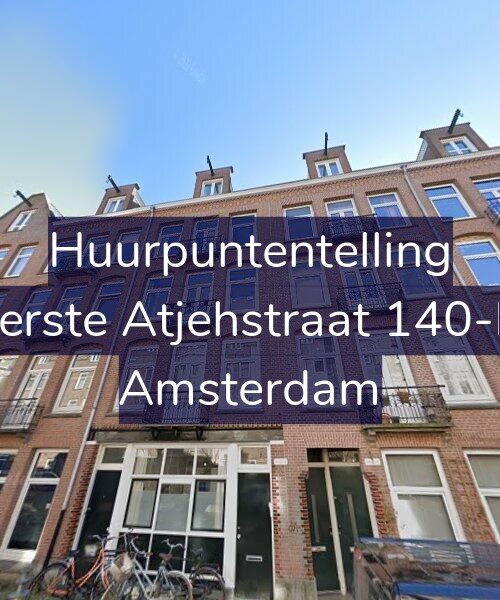 Foto gevel Huurpuntentelling voor Eerste Atjehstraat 140-D, Amsterdam