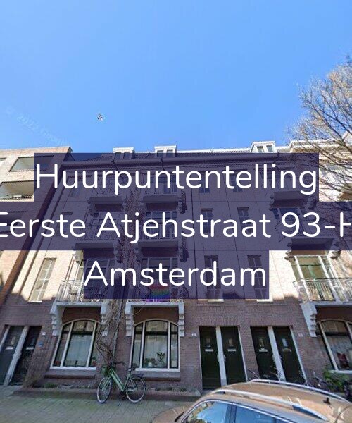 Foto gevel Huurpuntentelling voor Eerste Atjehstraat 93-H, Amsterdam