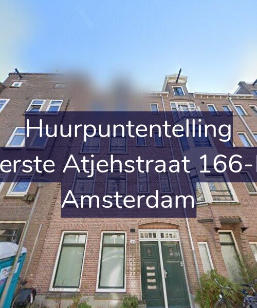 Foto gevel Huurpuntentelling voor Eerste Atjehstraat 166-H, Amsterdam