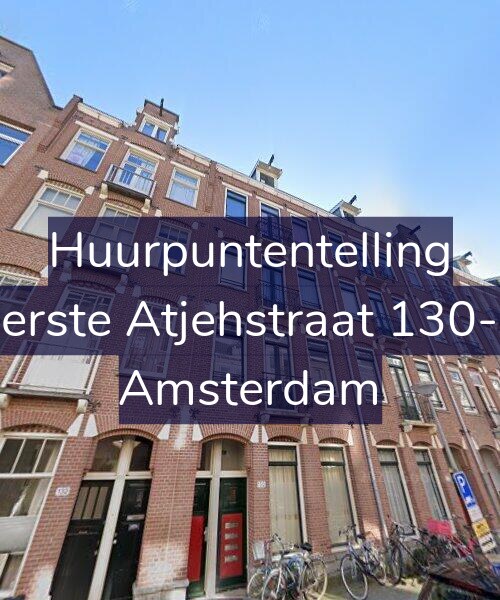 Foto gevel Huurpuntentelling voor Eerste Atjehstraat 130-3, Amsterdam