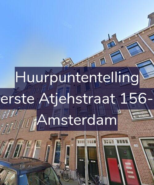 Foto gevel Huurpuntentelling voor Eerste Atjehstraat 156-1, Amsterdam