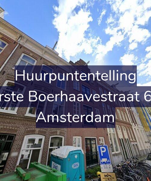 Foto gevel Huurpuntentelling voor Eerste Boerhaavestraat 6-C, Amsterdam