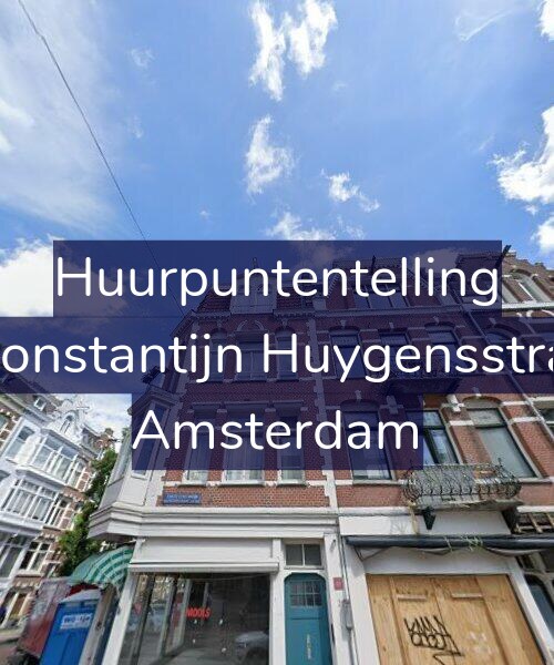 Foto gevel Huurpuntentelling voor Eerste Constantijn Huygensstraat 31-2, Amsterdam