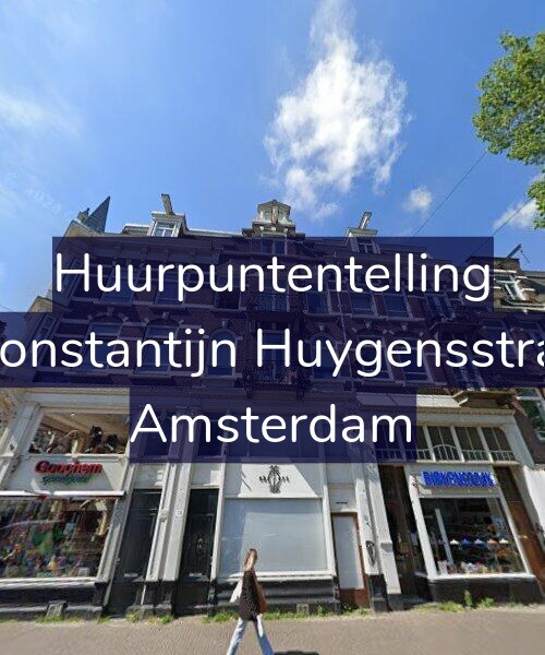 Foto gevel Huurpuntentelling voor Eerste Constantijn Huygensstraat 78-C, Amsterdam