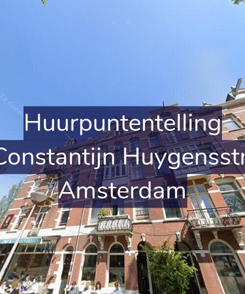 Foto gevel Huurpuntentelling voor Eerste Constantijn Huygensstraat 9-2, Amsterdam