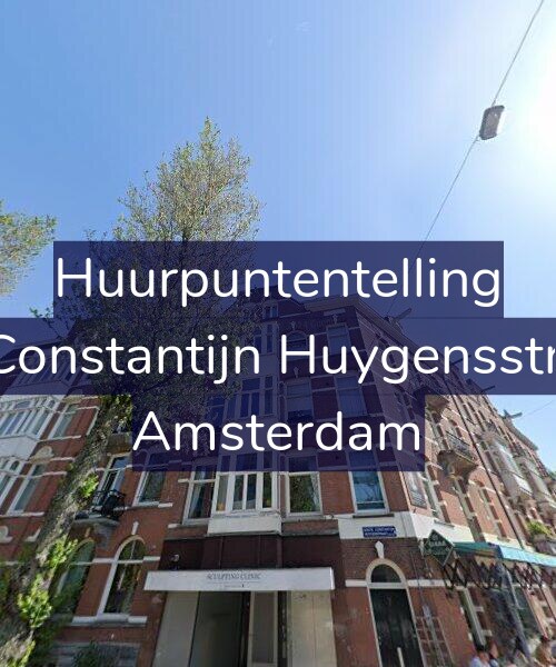 Foto gevel Huurpuntentelling voor Eerste Constantijn Huygensstraat 5-3, Amsterdam
