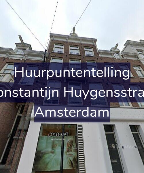 Foto gevel Huurpuntentelling voor Eerste Constantijn Huygensstraat 106-3, Amsterdam