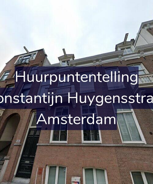 Foto gevel Huurpuntentelling voor Eerste Constantijn Huygensstraat 110-2, Amsterdam