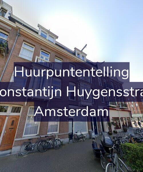Foto gevel Huurpuntentelling voor Eerste Constantijn Huygensstraat 19-H, Amsterdam
