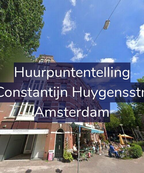 Foto gevel Huurpuntentelling voor Eerste Constantijn Huygensstraat 7-1, Amsterdam