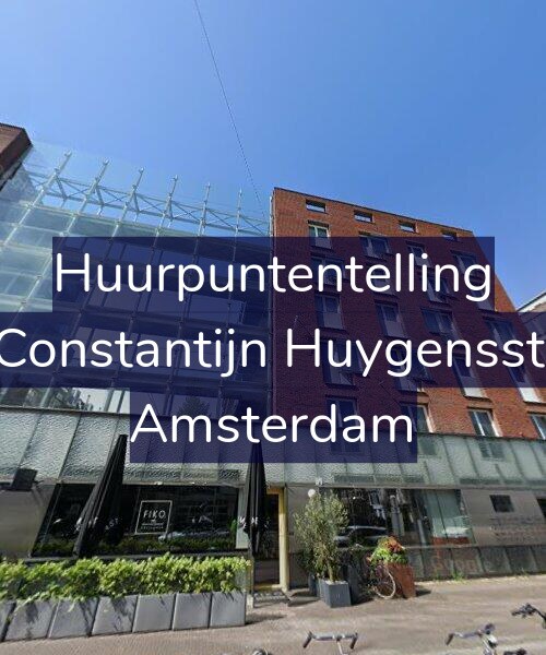 Foto gevel Huurpuntentelling voor Eerste Constantijn Huygensstraat 44, Amsterdam