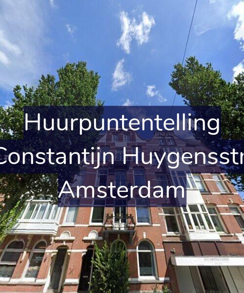 Foto gevel Huurpuntentelling voor Eerste Constantijn Huygensstraat 3-3, Amsterdam