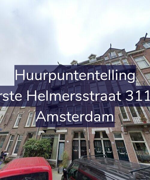 Foto gevel Huurpuntentelling voor Eerste Helmersstraat 311-H, Amsterdam