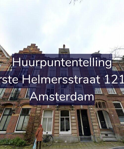 Foto gevel Huurpuntentelling voor Eerste Helmersstraat 121-H, Amsterdam