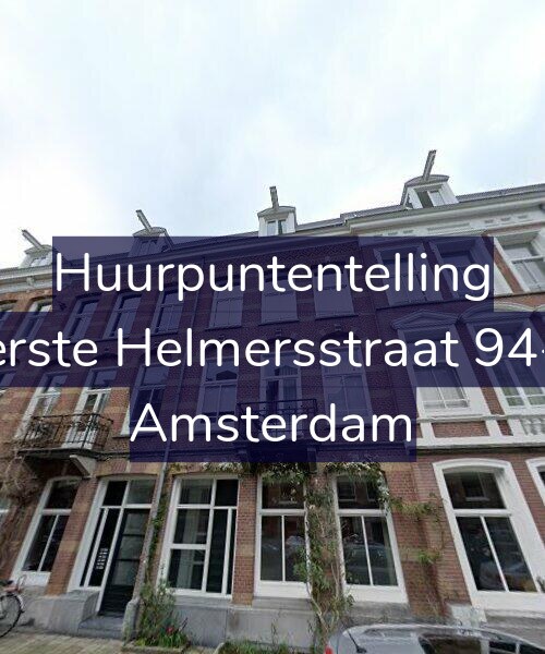 Foto gevel Huurpuntentelling voor Eerste Helmersstraat 94-C, Amsterdam