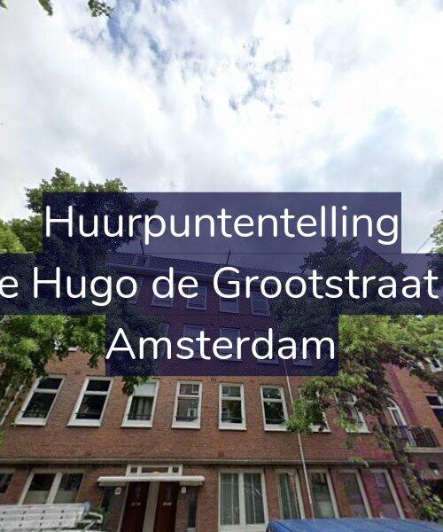 Foto gevel Huurpuntentelling voor Eerste Hugo de Grootstraat 56-3, Amsterdam