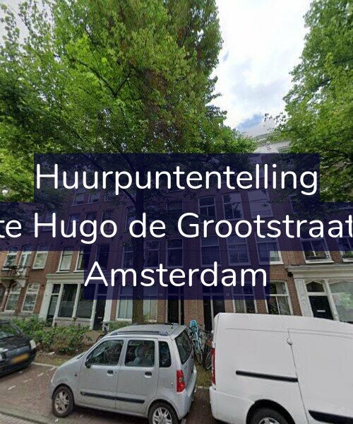 Foto gevel Huurpuntentelling voor Eerste Hugo de Grootstraat 7-H, Amsterdam