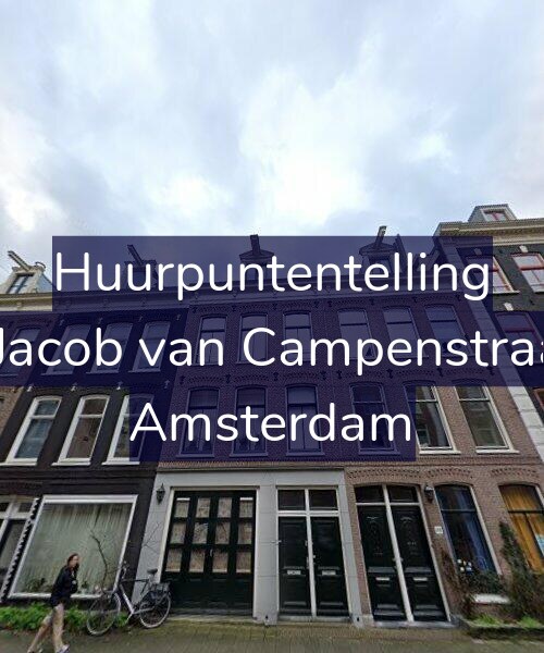 Foto gevel Huurpuntentelling voor Eerste Jacob van Campenstraat 26-2, Amsterdam