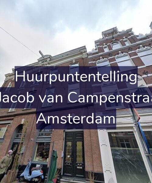 Foto gevel Huurpuntentelling voor Eerste Jacob van Campenstraat 66-2, Amsterdam