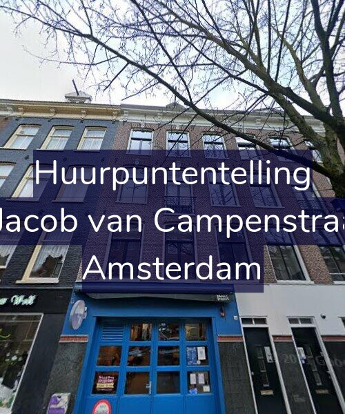 Foto gevel Huurpuntentelling voor Eerste Jacob van Campenstraat 54-3, Amsterdam