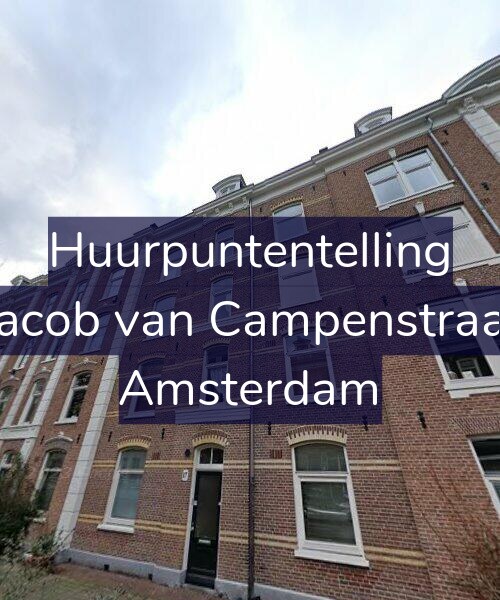 Foto gevel Huurpuntentelling voor Eerste Jacob van Campenstraat 17-1L, Amsterdam