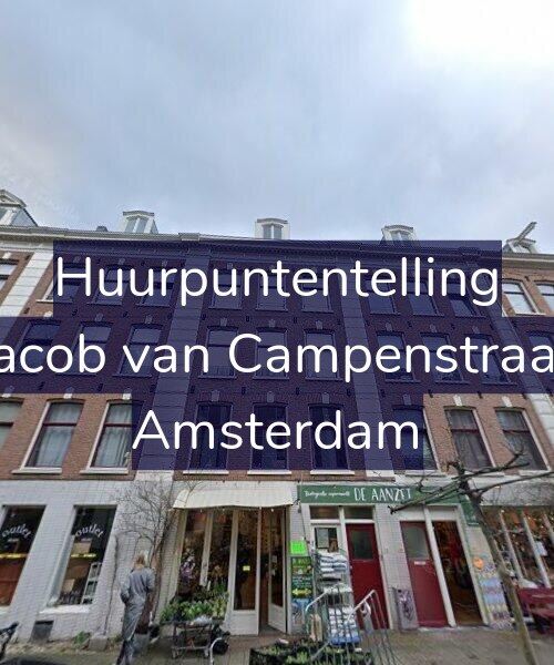 Foto gevel Huurpuntentelling voor Eerste Jacob van Campenstraat 12-2V, Amsterdam