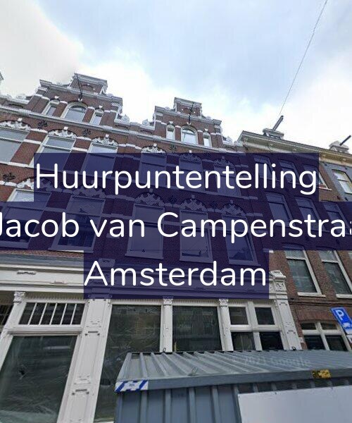 Foto gevel Huurpuntentelling voor Eerste Jacob van Campenstraat 60-1, Amsterdam