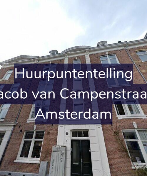 Foto gevel Huurpuntentelling voor Eerste Jacob van Campenstraat 3-2RV, Amsterdam