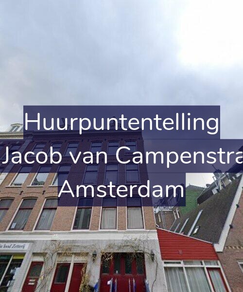 Foto gevel Huurpuntentelling voor Eerste Jacob van Campenstraat 6-2, Amsterdam