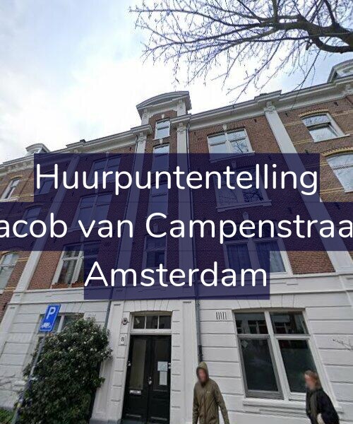Foto gevel Huurpuntentelling voor Eerste Jacob van Campenstraat 11-3R, Amsterdam