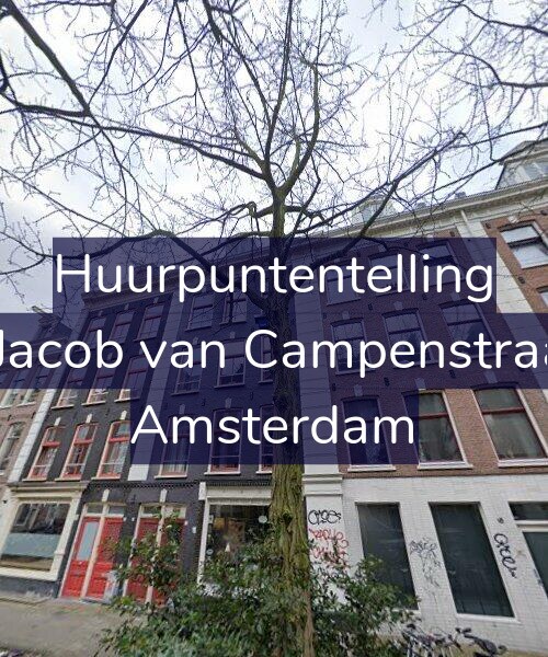 Foto gevel Huurpuntentelling voor Eerste Jacob van Campenstraat 20-2, Amsterdam