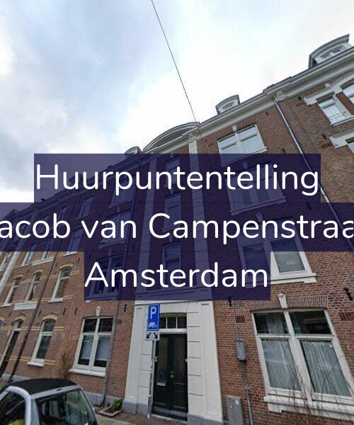 Foto gevel Huurpuntentelling voor Eerste Jacob van Campenstraat 19-3L, Amsterdam